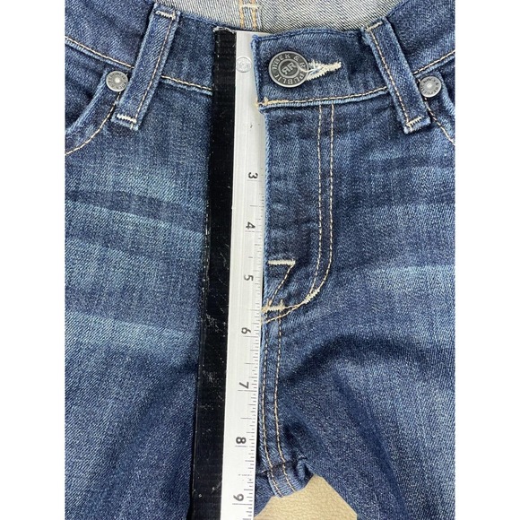 Rock and Republic Womens 30 Jeans Low Rise Straight Leg Regular Fit Blue Denim - Picture 4 of 13